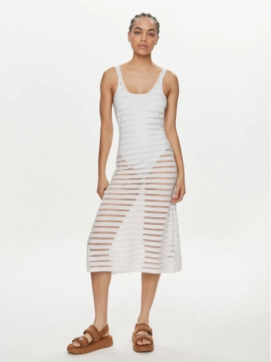 Obrázek produktu Calvin Klein Swimwear Plážové šaty KW0KW02464 Bílá Regular Fit