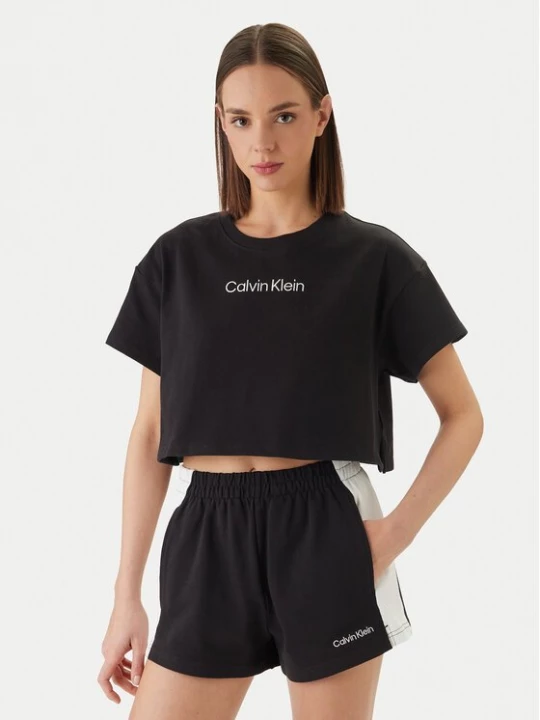 Obrázek produktu Calvin Klein Swimwear T-Shirt LV00Q61201 Černá Relaxed Fit