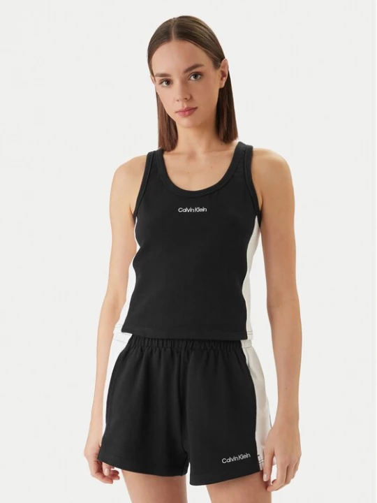 Obrázek produktu Calvin Klein Swimwear Top LV00Q61152 Černá Slim Fit