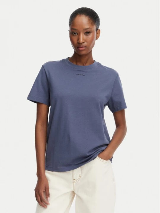 Obrázek produktu Calvin Klein T-Shirt 20s Classic Logo LV147C857G Modrá Regular Fit