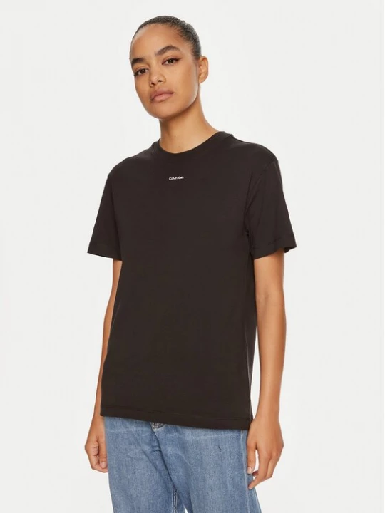 Obrázek produktu Calvin Klein T-Shirt Nano Logo K20K207519 Černá Regular Fit