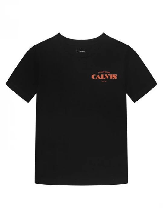 Obrázek produktu Calvin Klein T-Shirt Small Chest LVCKTJA40B Černá Regular Fit