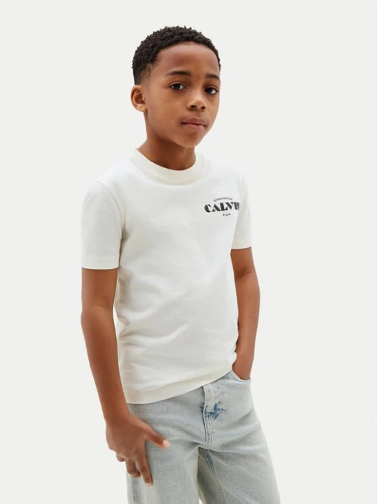 Obrázek produktu Calvin Klein T-Shirt Small Chest LVCKTJA40B Modrá Regular Fit