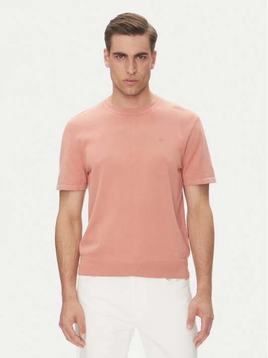 Obrázek produktu Calvin Klein T-Shirt Supima LV04LC333G Korálová Regular Fit