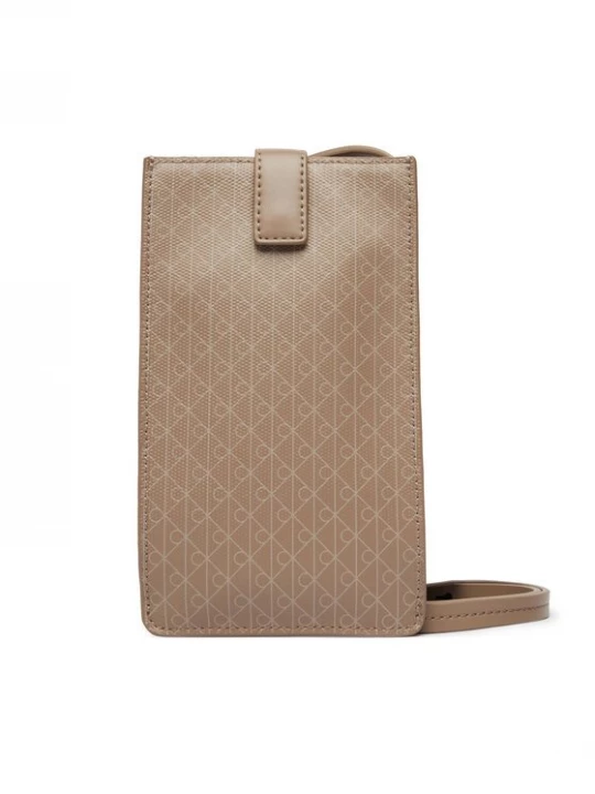 Obrázek produktu Calvin Klein Taška na telefon Emblem Aop Phone Crossbody LV04F1115G Hnědá