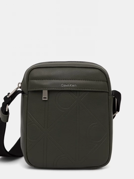 Obrázek produktu Calvin Klein taška přes rameno pánská z imitace kůže zelená