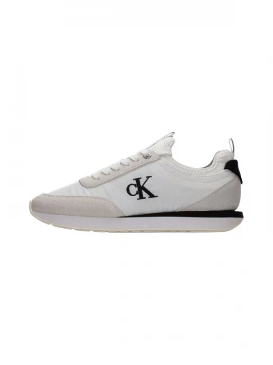 Obrázek produktu Calvin Klein Tenisky 'Essential Retro Mono-sock Fit' světle šedá / černá / bílá