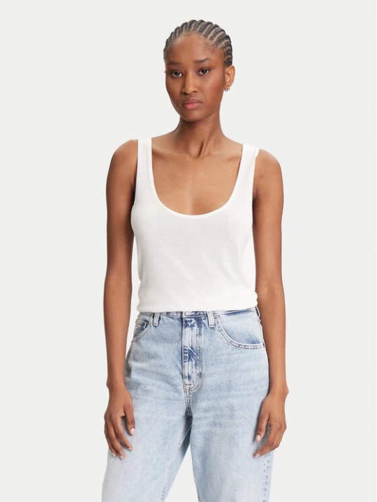 Obrázek produktu Calvin Klein Top LV044C345G Écru Regular Fit Krémová