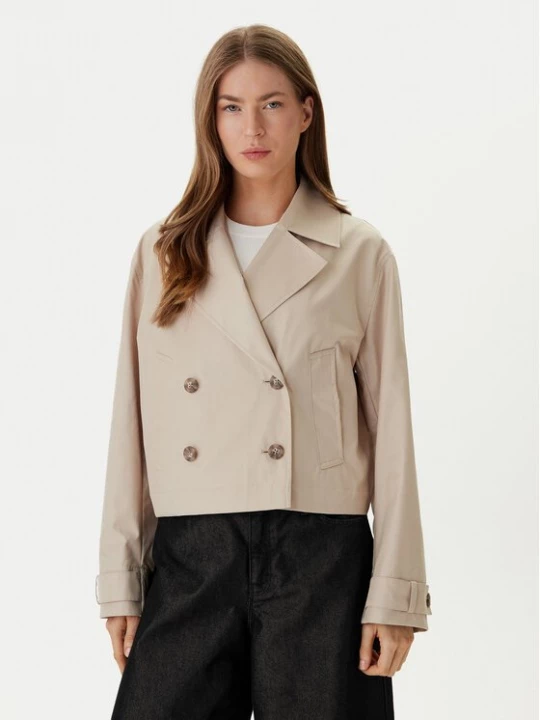 Obrázek produktu Calvin Klein Trenčkot LV044B541G Béžová Regular Fit