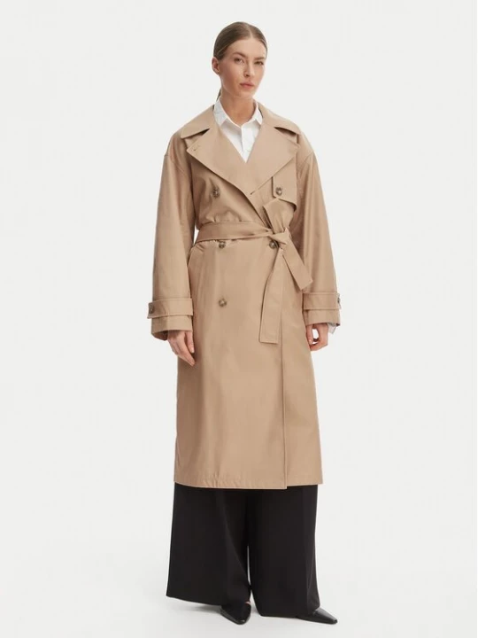Obrázek produktu Calvin Klein Trenčkot LV044C501G Béžová Regular Fit