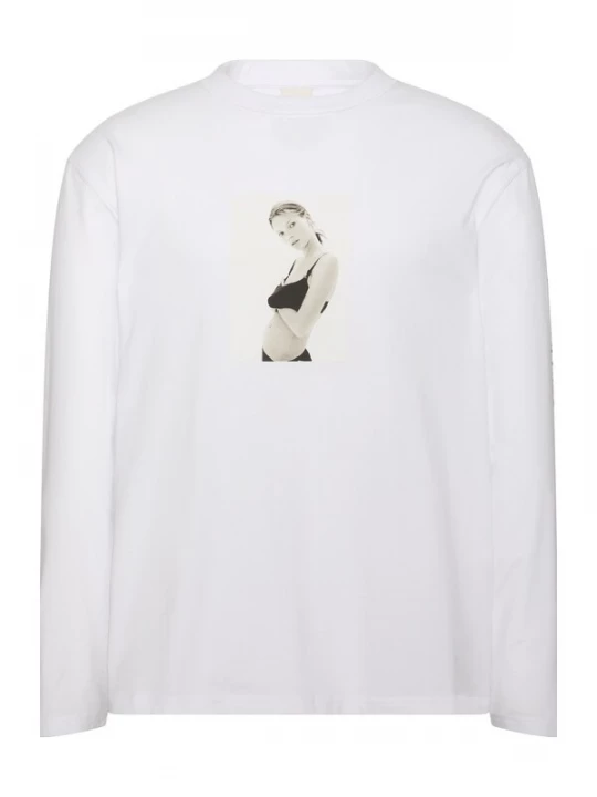 Obrázek produktu Calvin Klein Tričko 'CLASSIC KATE' světle šedá / černá / bílá