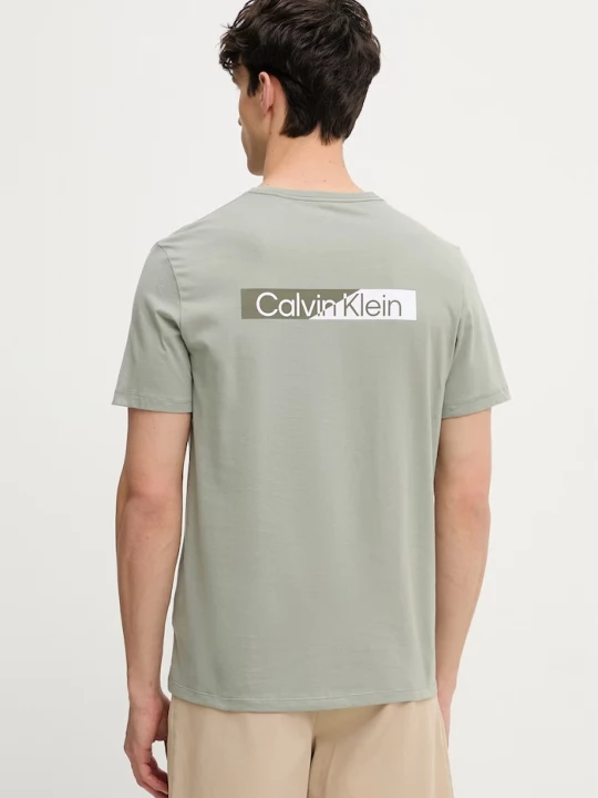 Obrázek produktu Calvin Klein tričko pánské bavlněné zelená