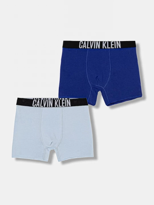 Obrázek produktu Calvin Klein Underwear boxerky dětské bavlněné s elastanem 2-pack námořnická modř
