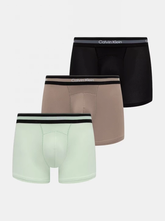 Obrázek produktu Calvin Klein Underwear boxerky pánské 3-pack hnědá