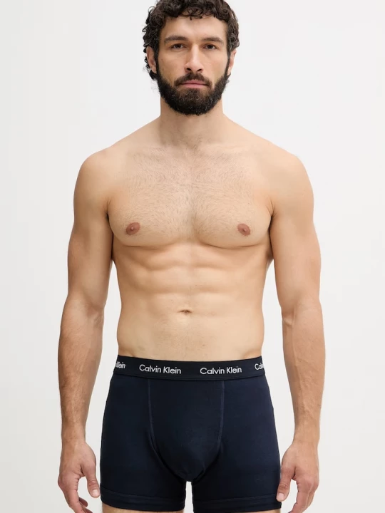 Obrázek produktu Calvin Klein Underwear boxerky pánské bavlněné elastanem 3-pack tyrkysová