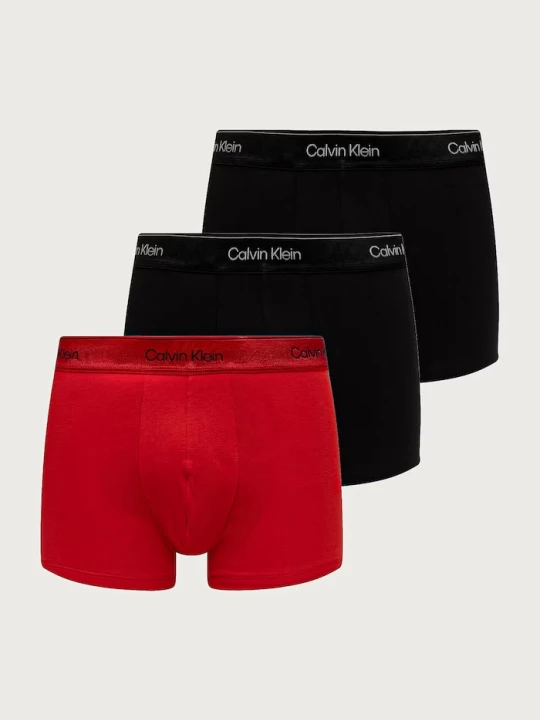 Obrázek produktu Calvin Klein Underwear boxerky pánské bavlněné s elastanem 3-pack červená
