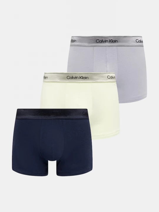 Obrázek produktu Calvin Klein Underwear boxerky pánské bavlněné s elastanem 3-pack zelená