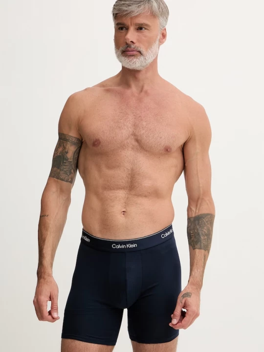 Obrázek produktu Calvin Klein Underwear boxerky pánské s bavlnou 3-pack tyrkysová