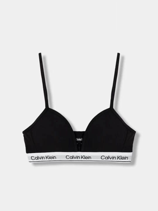 Obrázek produktu Calvin Klein Underwear braletka dětská bavlněná s elastanem černá