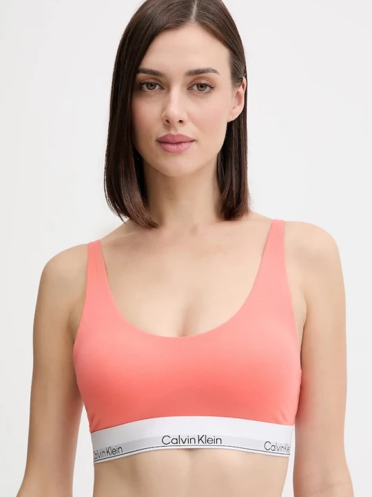 Obrázek produktu Calvin Klein Underwear braletka s bavlnou oranžová