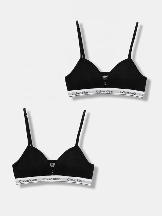 Obrázek produktu Calvin Klein Underwear Dětská podprsenka Calvin Klein Underwear 2-pack černá