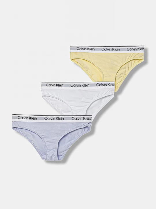 Obrázek produktu Calvin Klein Underwear kalhotky bavlněné s elastanem 3-pack modrá