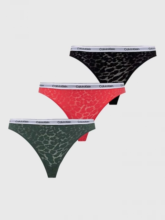 Obrázek produktu Calvin Klein Underwear Kalhotky Calvin Klein Underwear 3-pack červená