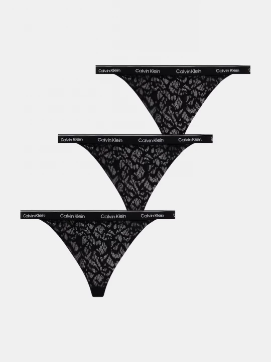 Obrázek produktu Calvin Klein Underwear kalhotky dámské 3-pack černá