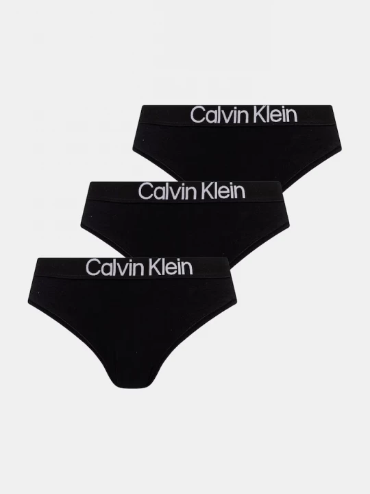 Obrázek produktu Calvin Klein Underwear kalhotky dámské bavlněné s elastanem 3-pack černá