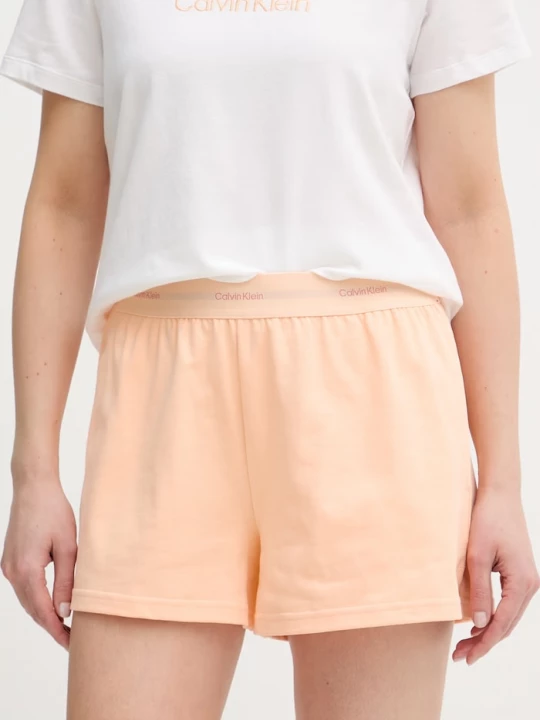 Obrázek produktu Calvin Klein Underwear loungewear šortky dámské bavlněné oranžová