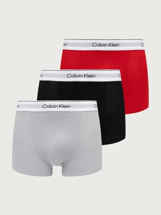 Obrázek produktu Calvin Klein Underwear přiléhavé boxerky pánské bavlněné s elastanem 3-pack červená