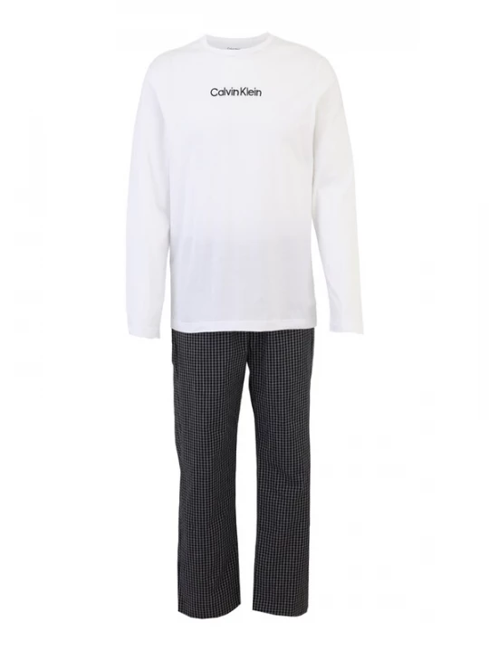 Obrázek produktu Calvin Klein Underwear Pyžamo dlouhé šedá / černá / bílá