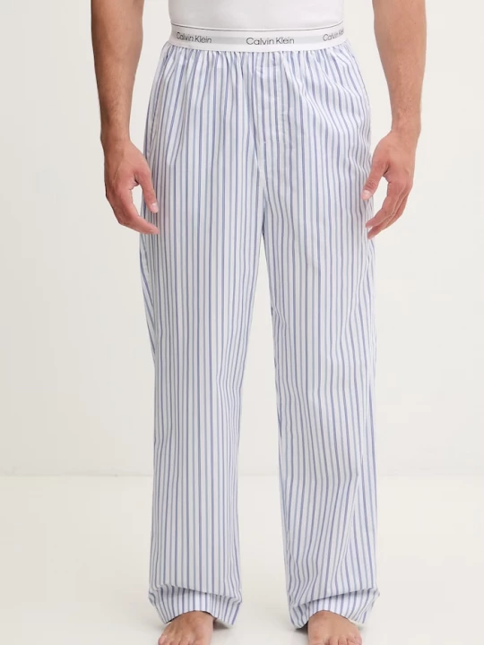 Obrázek produktu Calvin Klein Underwear pyžamové kalhoty pánské bavlněné modrá