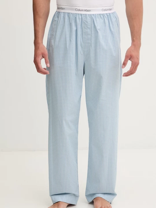 Obrázek produktu Calvin Klein Underwear pyžamové kalhoty pánské bavlněné modrá
