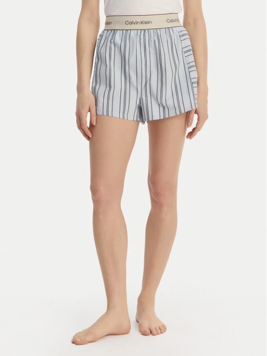 Obrázek produktu Calvin Klein Underwear Pyžamové šortky LV00QS7519 Modrá Relaxed Fit