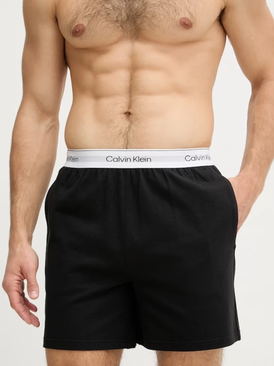 Obrázek produktu Calvin Klein Underwear pyžamové šortky pánské bavlněné černá