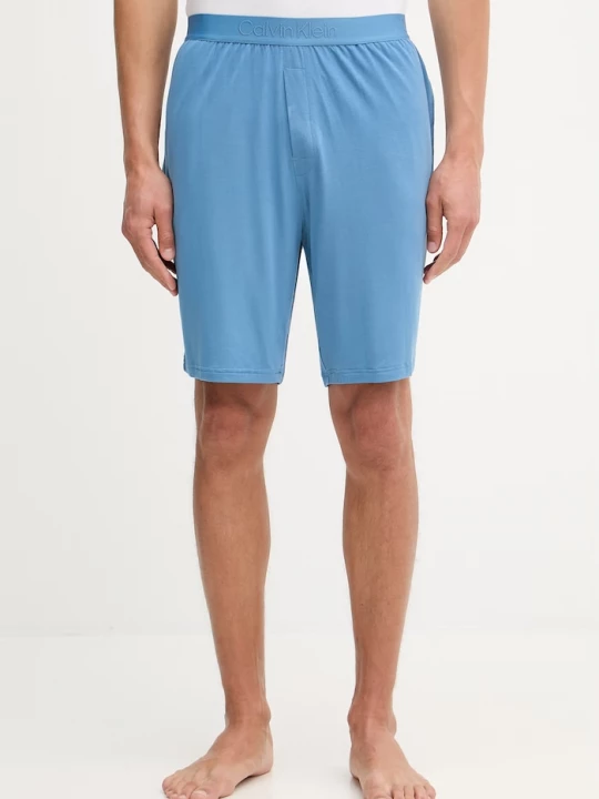 Obrázek produktu Calvin Klein Underwear pyžamové šortky pánské modalem modrá