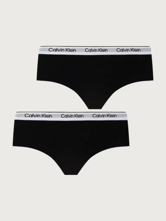 Obrázek produktu Calvin Klein Underwear slipy dětské bavlněné s elastanem 2-pack černá