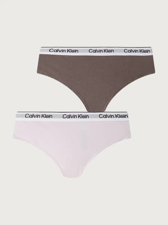 Obrázek produktu Calvin Klein Underwear slipy dětské bavlněné s elastanem 2-pack fialová