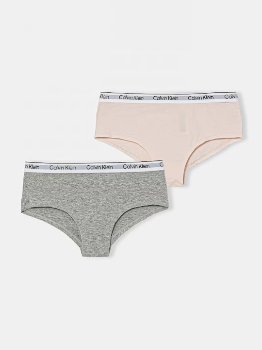 Obrázek produktu Calvin Klein Underwear slipy dětské bavlněné s elastanem 2-pack růžová