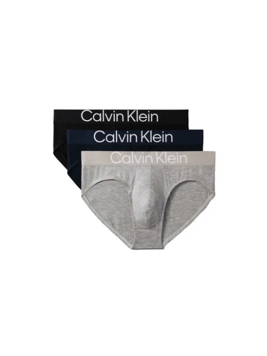 Obrázek produktu Calvin Klein Underwear Slipy námořnická modř / šedý melír / černá / bílá