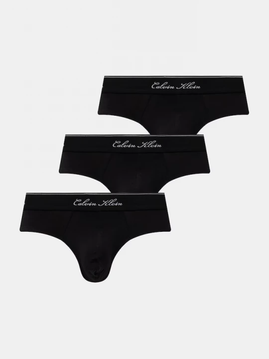 Obrázek produktu Calvin Klein Underwear slipy pánské s bavlnou 3-pack černá