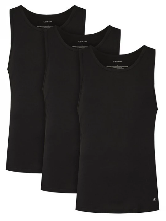 Obrázek produktu Calvin Klein Underwear Souprava tílek Tank 3Pk LV00NB4184 Černá Slim Fit