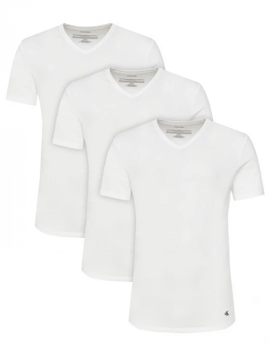 Obrázek produktu Calvin Klein Underwear Souprava triček LV00NB4186 Bílá Slim Fit