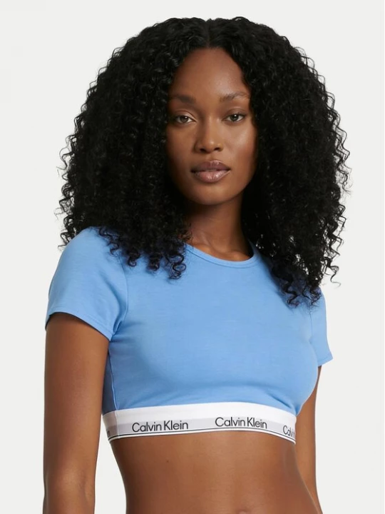 Obrázek produktu Calvin Klein Underwear T-Shirt LV00QF8495 Světle modrá Slim Fit