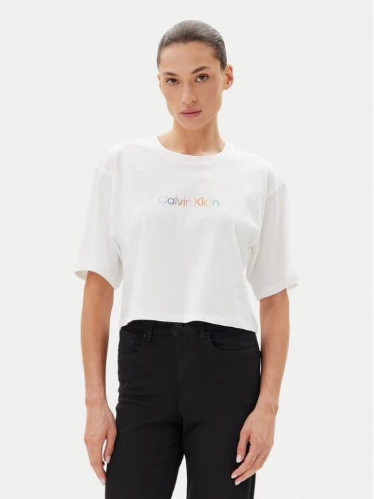 Obrázek produktu Calvin Klein Underwear T-Shirt LV00QS7470 Bílá Boxy Fit