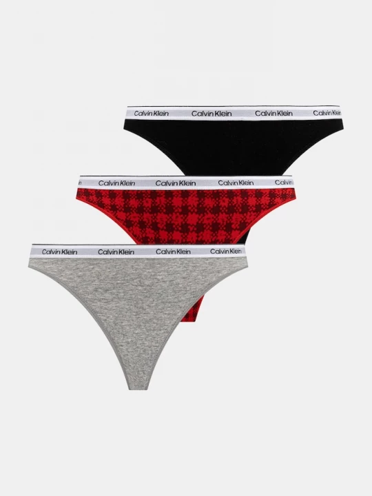 Obrázek produktu Calvin Klein Underwear Tanga 3-pack červená