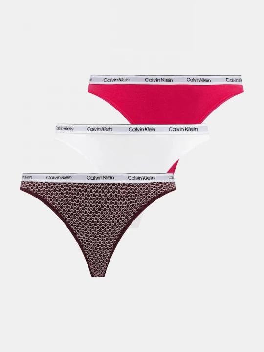 Obrázek produktu Calvin Klein Underwear Tanga 3-pack růžová