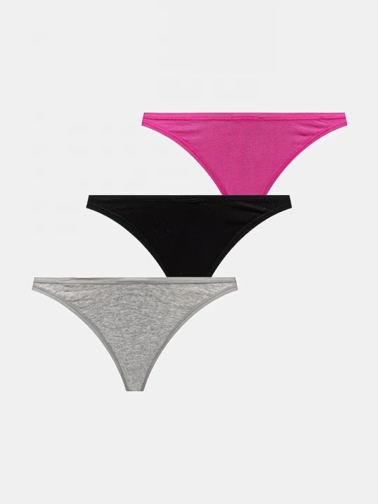 Obrázek produktu Calvin Klein Underwear tanga dámské 3-pack fialová