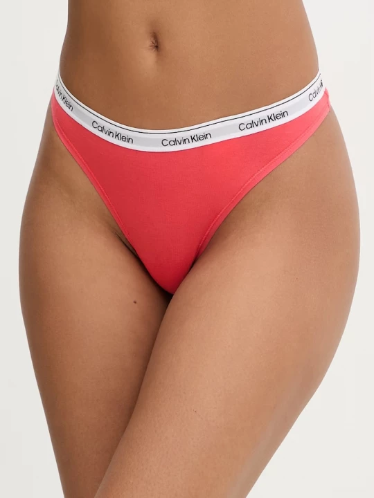Obrázek produktu Calvin Klein Underwear tanga dámské bavlněné s elastanem růžová